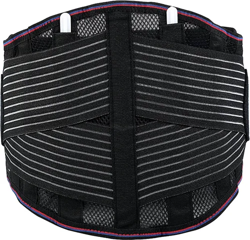 Vista 9 de SOLES Corsé lumbosacro – Soporte de neopreno ajustable – Corsé para ayudar a aliviar el dolor de espalda, apoyar la fuerza del núcleo – Promueve