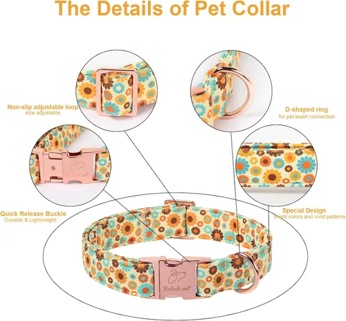 Vista 264 de Collar para perros del 4 de julio, collares patrióticos azules para cachorros y perros pequeños, ligero y ajustable 1776 collares para cachorros