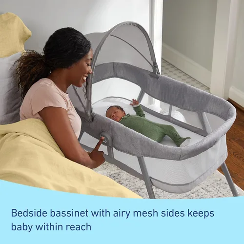 Vista 3 de Graco® DreamMore™ 2 en 1 moisés portátil, Bella
