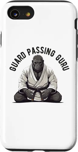 Vista 13 de iPhone 14 Brazilian Jiu Jitsu BJJ para hombres, papá, niño y mujer, funda de grappling