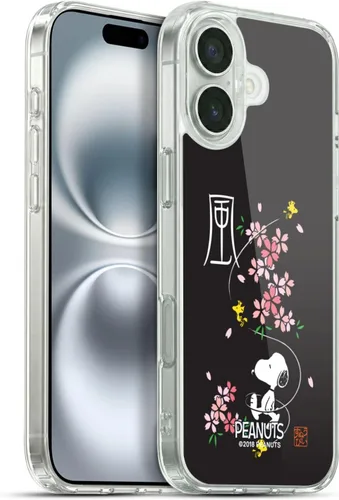 Vista 129 de Carcasa de gel para iPhone 7 Plus/iPhone 8 Plus, diseño de Snoopy Oriental de Peanuts, Badges