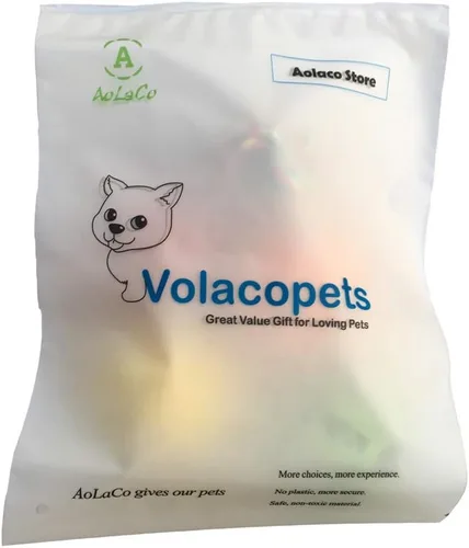 Vista 7 de Volacopets Juguetes interactivos para cachorros para dentición de perros pequeños, juguete masticable de goma suave, conejito rosa, raza pequeña