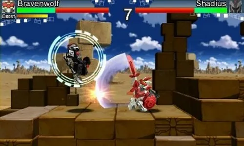 Vista 3 de Tenkai Knights Brave Battle - Nintendo 3DS