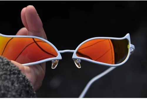 Vista 6 de Doflamingo Gafas de sol Doflamingo Anime Don Flamingo polarizadas gafas para hombresmujeres Joker Cosplay Accesorios 100% Anti UV400, Rojo