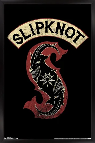 Vista 7 de Trends International Slipknot - Póster de pared de parche, 22.375 x 34 pulgadas, versión premium sin marco