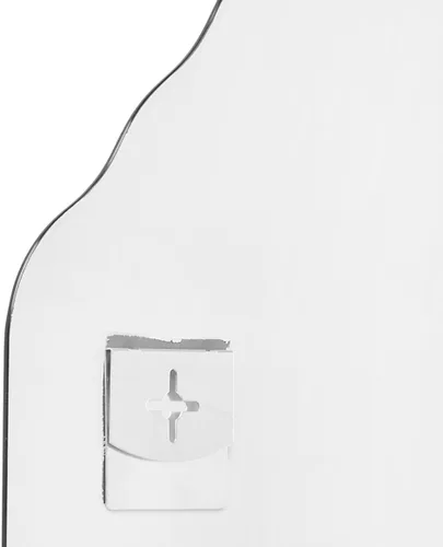 Vista 4 de Spancraft Espejo de pared sin marco decorativo artesanal de 24 x 36 pulgadas