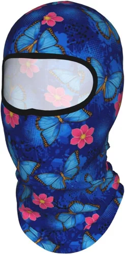 Vista 15 de Pasamontañas refrescantes para hombres y mujeres, para verano, transpirable, cubierta completa para la cabeza color1948