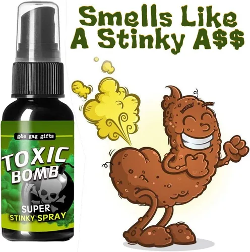 Vista 4 de Mingkai Pedo líquido de 1.0 fl oz – potente espray de pedo de culo – Broma broma en aerosol puede apestar bomba de gas apestoso, no tóxico, huele a