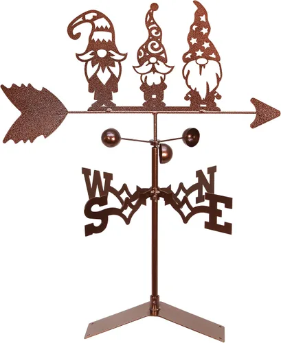 Vista 5 de SWEN Products Garden GNOME Veleta (montaje ajustable incluido)
