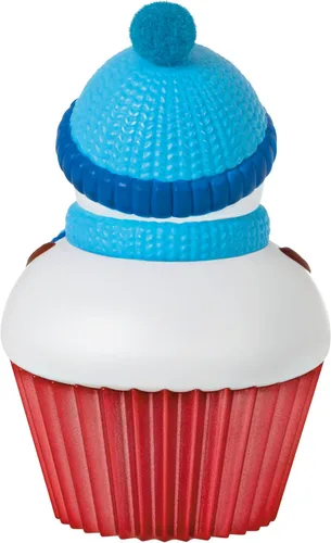 Vista 2 de Hallmark Keepsake Adorno de Navidad 2023, cupcake para papá, regalos familiares