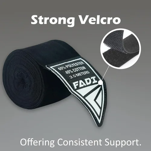 Vista 8 de Vendas elásticas de boxeo de 120 pulgadas y 180 pulgadas Guantes de boxeo interiores estilo mexicano de 9.8 ft y 14.8 ft para hombres y mujeres