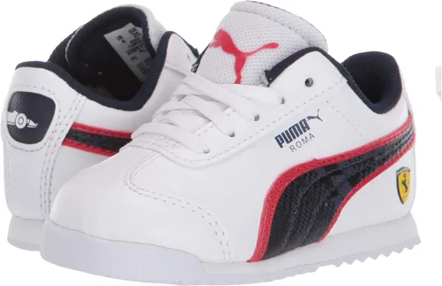 Vista 7 de PUMA Tenis unisex Ferrari Roma para niños, Rojo, 3.5 Little Kid
