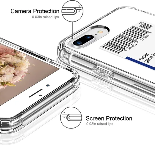 Vista 2 de ICEDIO - Funda para iPhone 8 Plus (49-95)