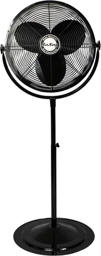 Vista 8 de Air King Ventilador de pedestal de grado industrial 9420 de 20 pulgadas