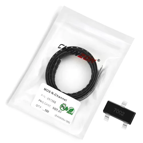 Vista 42 de Chanzon 2N60 TO-220AB NMOS MOS N-Channel Power MOSFET Transistor, alto voltaje y corriente nominal, (paquete de 10 unidades)