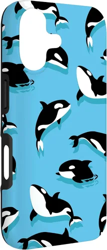 Vista 3 de Orca Swimming Whale Cool Miami Dolphin Beach Lover Gift Case for iPhone 17