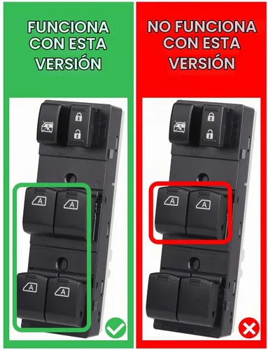 Vista 5 de Obaee 25401-9N00D Interruptor de ventana eléctrica frontal Botón maestro de control Compatible con Nissan Maxima 2009-2012, Infiniti 2007-2008 G35