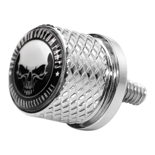Vista 7 de GUAIMI Tornillo de perno de asiento de guardabarros moleteado inoxidable de 1/4 "-20 roscas compatible con Harley 1996-2026 Sportster Touring