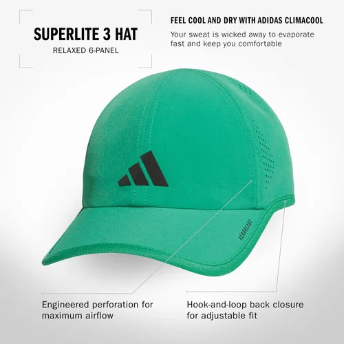 Vista 80 de Adidas Superlite, Gorras Atléticas, Sombrero de running Hombre