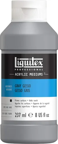 Vista 19 de Liquitex Basics Tubo mediano de Gesso para aplicación en superficies, 8.5 onzas Negro