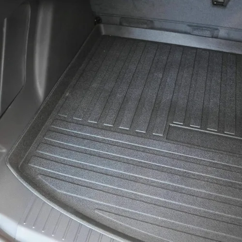 Vista 3 de Forro de carga – Tapete de maletero para Ford Escape 2013-2019 – Alfombrillas de maletero resistentes a la intemperie para automóviles con borde