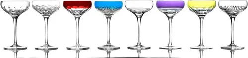 Vista 2 de Waterford Mixology Coupe, juego de 4 mixtos
