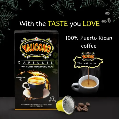Vista 5 de Alto Grande Espresso 18 unidades y Yaucono Dark Espresso 18 unidades paquete variado compatible con máquinas Nespresso, 36 cápsulas de una sola