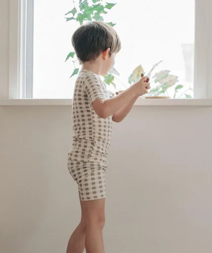 Vista 135 de AVAUMA Conjunto de pijama de algodón para bebés y niñas de 6 meses a 7 años