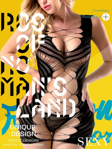 Vista 6 de Lencería Sexy para Mujeres Chemise Halter de Red con Escote en V Profundo Mini Vestido de Malla Caliente Body Conjuntos de Stripper para el Día
