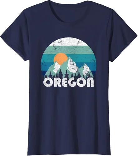 Vista 32 de Oregon State Retro Vintage Camiseta