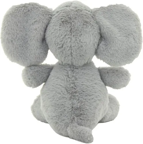 Vista 2 de Plushland Juguetes de peluche de elefante suave, regalo para bebés, niñas, niños, gran decoración para guardería, habitación, cama, color gris, 9