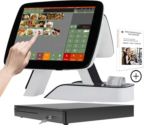 Vista 8 de Touch POS System Caja registradora con impresora incorporada Software de punto de venta para restaurantes y bar SET01
