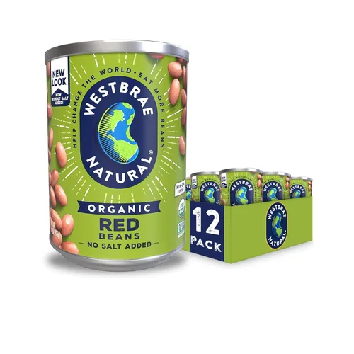Vista 8 de Westbrae Natural Frijoles negros orgánicos, 15 onzas (paquete de 12)