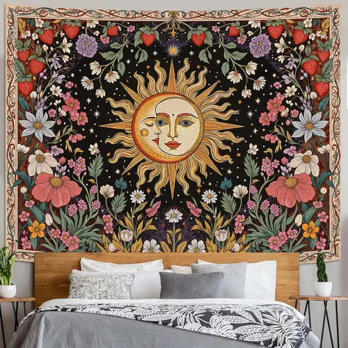 Vista 11 de Accnicc - Tapices Boho de Sol y Luna10127AXS