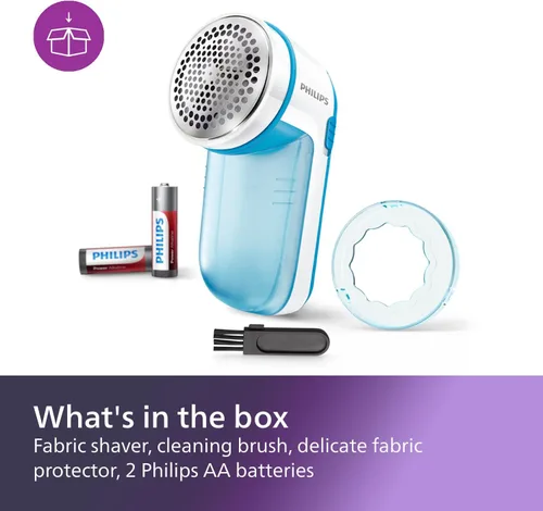Vista 2 de Philips Quitapelusas eléctrico GC026 eléctricos quita bolitas de lino/ropa de afeitar/pelusa de afeitar/afeitadoras para tela