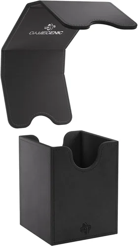Vista 6 de Caja de almacenamiento de cartas GameGenic – Caja de cubierta: Squire XL Negro 100CT – Duradera y resistente para TCG, OCG, almacenamiento de cartas