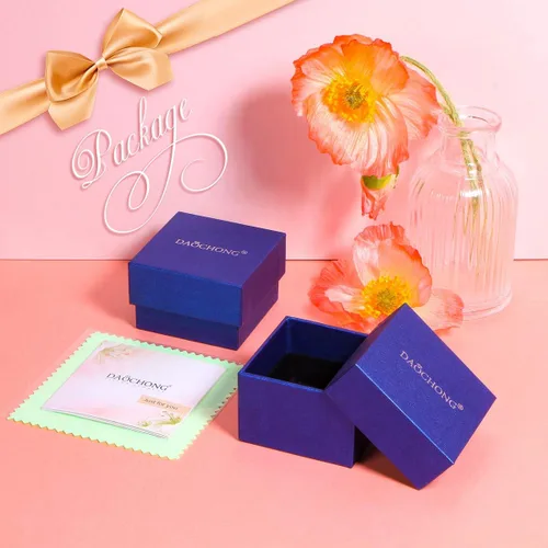 Vista 6 de DAOCHONG Anillo inspirador de plata de ley 925 grabada Faith Hope Love CZ Cross Infinity Ring para mujeres y niñas, regalo de Pascua