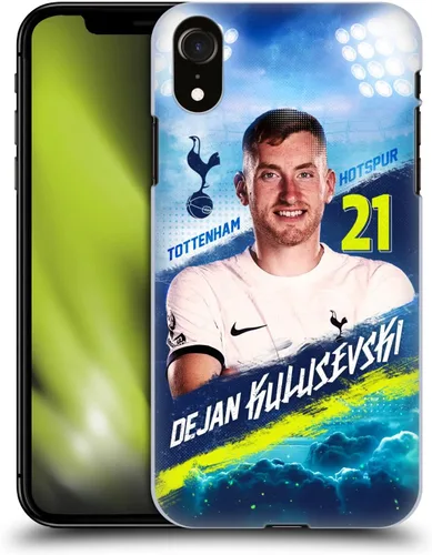 Vista 10 de Head Case Designs Officially Licensed Tottenham Hotspur F.C. Cristian Romero 2023/24 First Team Hard Back Case Compatible with Apple iPhone XR