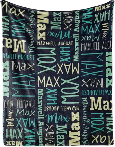 Vista 42 de Ship Next Day, mantas de bebé personalizadas para bebés niños y niñas, manta con nombre personalizado para recién nacidos, niños pequeños