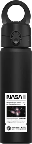 Vista 12 de RHINOSHIELD AquaStand - Botella magnética de 16 onzas, botella de agua aislada de acero inoxidable de boca redonda, botella deportiva con mango