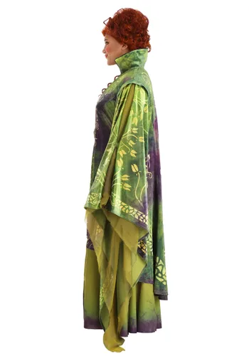 Vista 5 de Disfraz de Winifred Sanderson para mujer talla grande de Hocus Pocus de Disney Multicolor