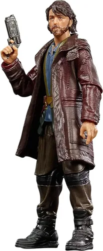 Vista 3 de STAR WARS Paquete de 2 figuras exclusivas de la serie negra de 6 pulgadas Cassian Andor & B2EMO