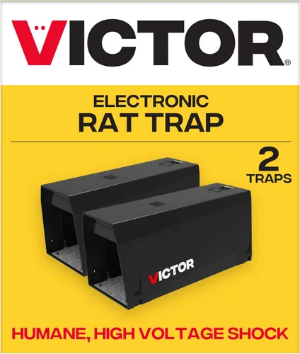 Vista 10 de Victor Trampa electrónica para ratas, paquete de 3