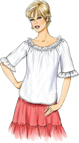 Vista 7 de BUTTERICK PATTERNS B4685 - Camiseta para mujer, talla FF (16-18-20-22)