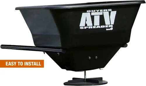 Vista 2 de Buyers ATVS100 esparcidor eléctrico de 10 voltios, 100 libras, para vehículos todo terreno