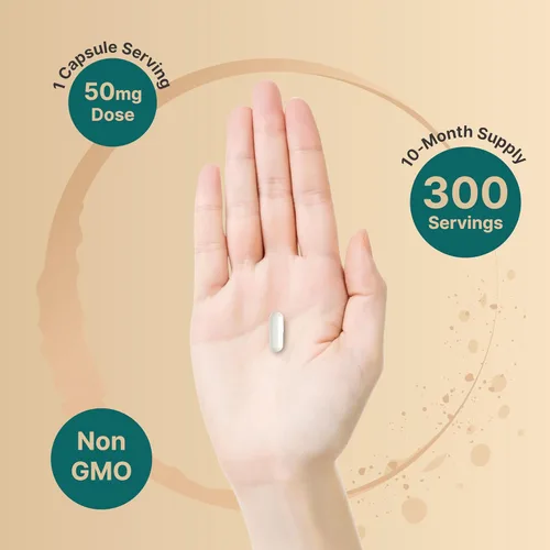 Vista 4 de NatureBell DHEA 50mg para hombres y mujeres, 300 cápsulas Micronizado para una mejor absorción Fuente a base de plantas Apoya la energía