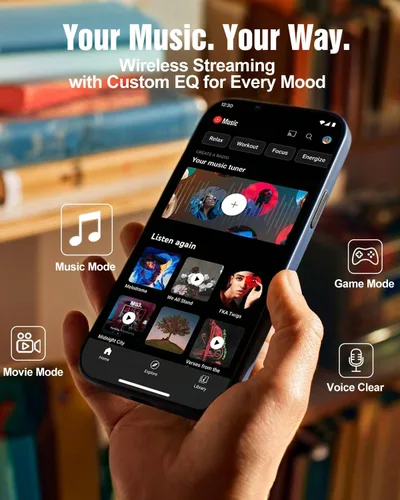 Vista 7 de Barra de sonido de 5.1.2 canales para Smart TV, 4 altavoces envolventes, sistema de sonido envolvente virtual con cable, potencia máxima de 400 W