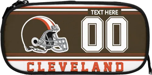 Vista 16 de Estuche para lápices Arizona, caja de lápices con nombre y número personalizados, estuche personalizado de estilo de fútbol, estuche de bolígrafo