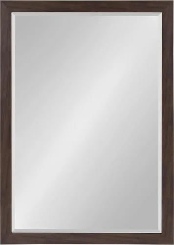 Vista 10 de DesignOvation Beatrice - Espejo de pared rectangular decorativo enmarcado, 21 x 27 pulgadas, marrón rústico, espejo rectangular de tocador para uso