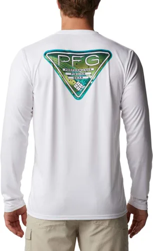 Vista 2 de Columbia Mens Terminal Tackle PFG Fish Triangle Ls